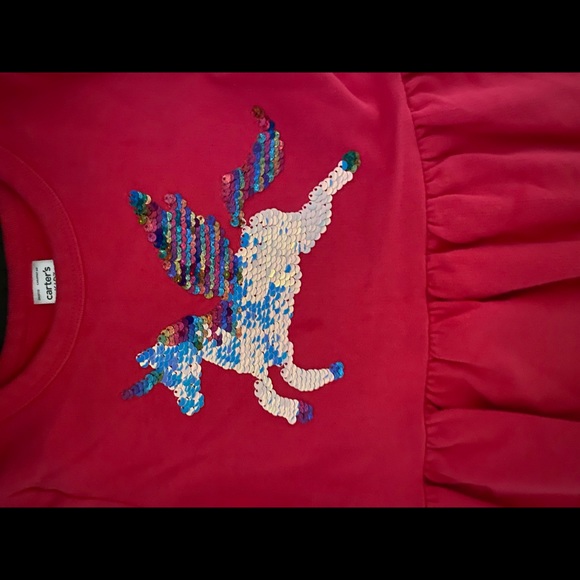 Dress with sequins details - Picture 8 of 8